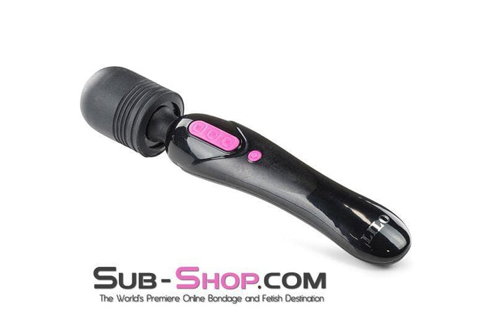 5775M      Dual Motor Rechargeable 10 Speed BLACK Wand Vibrator Vibrators   , Sub-Shop.com Bondage and Fetish Superstore