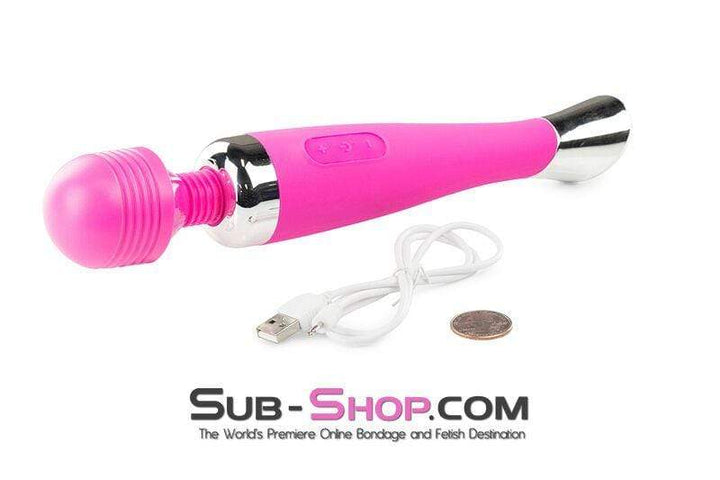 5776M      Multi-Function Rechargeable Pink Passion Vibrator Wand - LAST CHANCE - Final Closeout! MEGA Deal   , Sub-Shop.com Bondage and Fetish Superstore