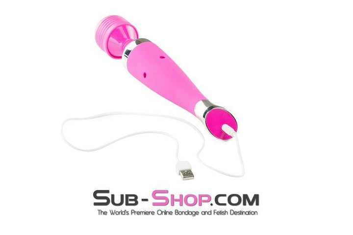 5776M      Multi-Function Rechargeable Pink Passion Vibrator Wand - LAST CHANCE - Final Closeout! MEGA Deal   , Sub-Shop.com Bondage and Fetish Superstore