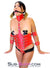 0581HS      Red Hot Training Corset with Detachable Restraints Corset   , Sub-Shop.com Bondage and Fetish Superstore