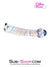 0591M      Candy Cane Red and Blue Striped Glass Massager - LAST CHANCE - Final Closeout! Black Friday Blowout   , Sub-Shop.com Bondage and Fetish Superstore