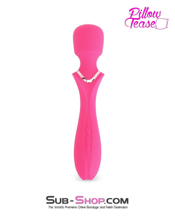 6166M      Wand-er Woman 10 Function Rechargeable Silicone Waterproof Wand Massager - LAST CHANCE - Final Closeout! MEGA Deal   , Sub-Shop.com Bondage and Fetish Superstore