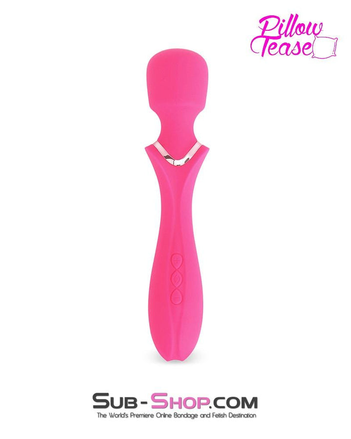 6166M      Wand-er Woman 10 Function Rechargeable Silicone Waterproof Wand Massager - LAST CHANCE - Final Closeout! MEGA Deal   , Sub-Shop.com Bondage and Fetish Superstore