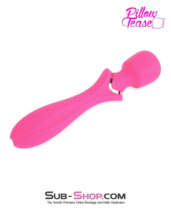 6166M      Wand-er Woman 10 Function Rechargeable Silicone Waterproof Wand Massager - LAST CHANCE - Final Closeout! MEGA Deal   , Sub-Shop.com Bondage and Fetish Superstore