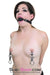 9803M      Medium Black Silicone Locking Breather Ball Gag - MEGA Deal Black Friday Blowout   , Sub-Shop.com Bondage and Fetish Superstore