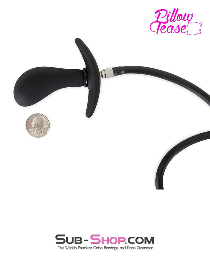 0624M      Inflatable Prostate Massager Plug with Removable Pump Hose Prostate Stimulator   , Sub-Shop.com Bondage and Fetish Superstore