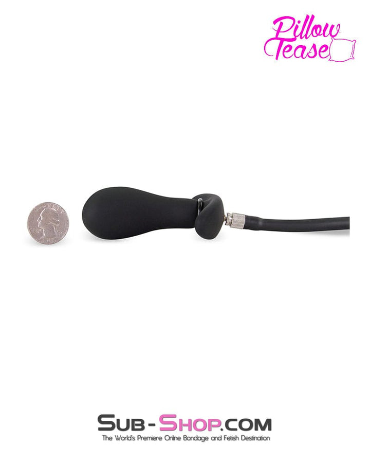 0624M      Inflatable Prostate Massager Plug with Removable Pump Hose Prostate Stimulator   , Sub-Shop.com Bondage and Fetish Superstore