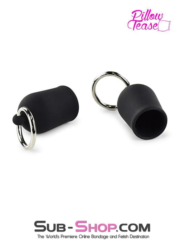0629M      Titallating Nipple Suction Cups with Rings Nipple Suction   , Sub-Shop.com Bondage and Fetish Superstore
