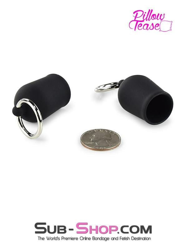 0629M      Titallating Nipple Suction Cups with Rings Nipple Suction   , Sub-Shop.com Bondage and Fetish Superstore