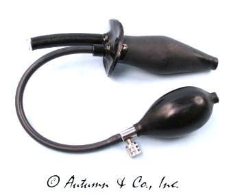 6340D   Personal Cleansing Inflatable Rubber Enema Plug enema   , Sub-Shop.com Bondage and Fetish Superstore