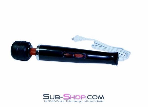 6824LT      Black Magic 2 Speed Massager Massager   , Sub-Shop.com Bondage and Fetish Superstore