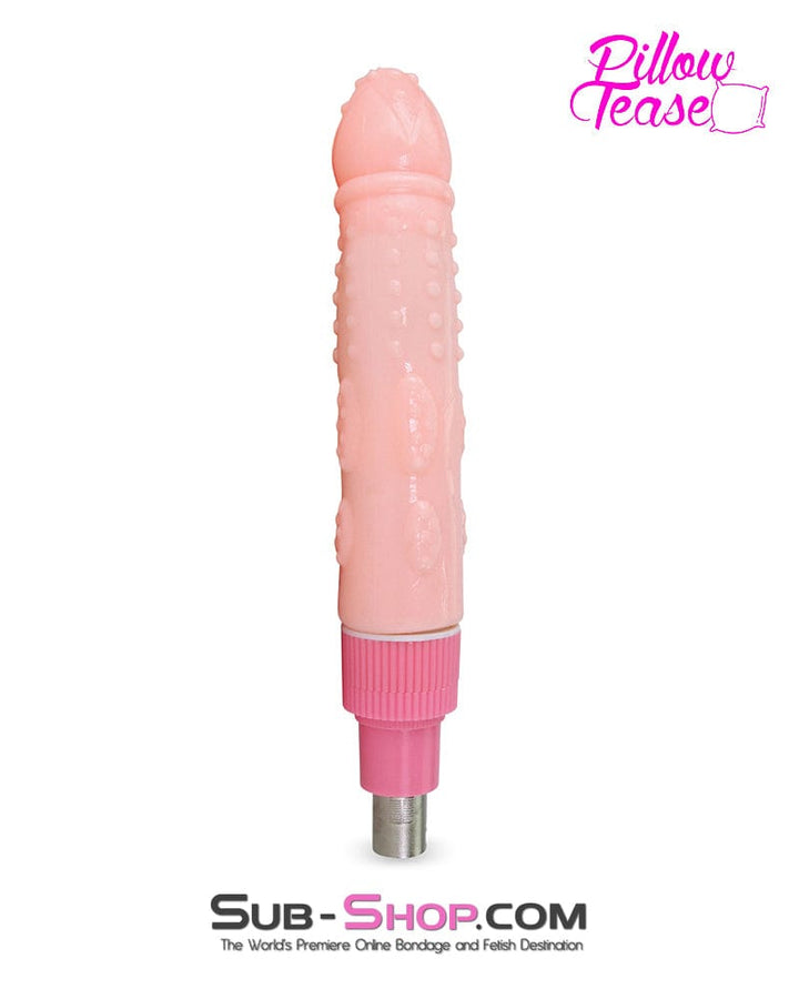 6830M      Fucking Machine Realistic Dildo Attachment, Flesh 9” Dildo   , Sub-Shop.com Bondage and Fetish Superstore