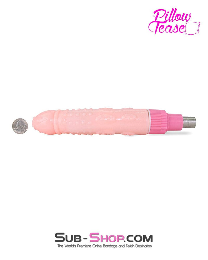 6830M      Fucking Machine Realistic Dildo Attachment, Flesh 9” Dildo   , Sub-Shop.com Bondage and Fetish Superstore