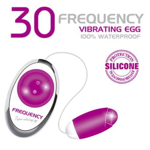 6841M      30 Function Silicone Waterproof Vibrating Egg - LAST CHANCE - Final Closeout! Black Friday Blowout   , Sub-Shop.com Bondage and Fetish Superstore