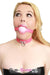 6845A      Hot Pink PET Rhinestone Leather Collar - LAST CHANCE - Final Closeout! MEGA Deal   , Sub-Shop.com Bondage and Fetish Superstore