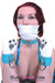 6848A      Diamond Blue Jeweled PET Rhinestone Leather Collar - LAST CHANCE - Final Closeout! MEGA Deal   , Sub-Shop.com Bondage and Fetish Superstore