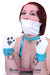 6848A      Diamond Blue Jeweled PET Rhinestone Leather Collar - LAST CHANCE - Final Closeout! MEGA Deal   , Sub-Shop.com Bondage and Fetish Superstore