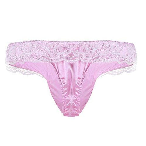 6849AE      Hot Pink Sissy Pouch Thong Panties Lingerie   , Sub-Shop.com Bondage and Fetish Superstore