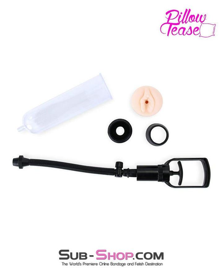 6866M      Erection Enhancer Penis Pump with Real Feel Pussy Sleeve - LAST CHANCE - Final Closeout! MEGA Deal   , Sub-Shop.com Bondage and Fetish Superstore