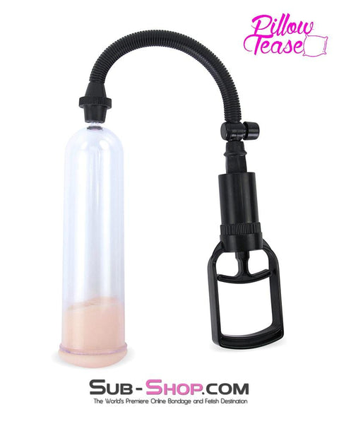6866M      Erection Enhancer Penis Pump with Real Feel Pussy Sleeve - LAST CHANCE - Final Closeout! MEGA Deal   , Sub-Shop.com Bondage and Fetish Superstore