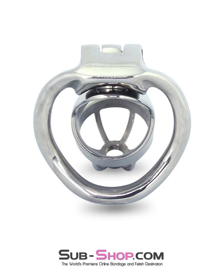 6882M-SIS      Sissy's Alcatraz Steel Total Cock Cage Tease and Denial Chastity Device Sissy   , Sub-Shop.com Bondage and Fetish Superstore