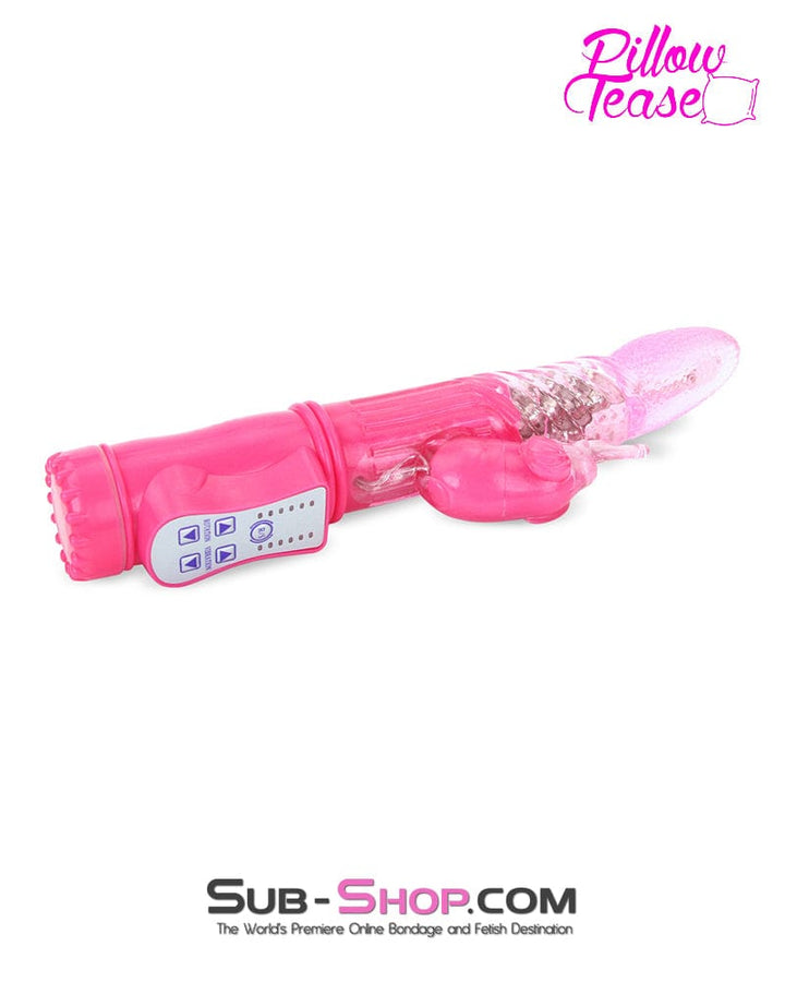 6898M      Nubby Tongue Multi Speed Vibrator with Twisting Beads and Clit Stimulator - LAST CHANCE - Final Closeout! MEGA Deal   , Sub-Shop.com Bondage and Fetish Superstore