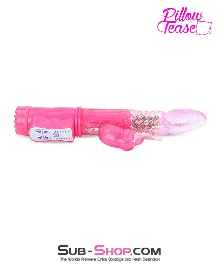 6898M      Nubby Tongue Multi Speed Vibrator with Twisting Beads and Clit Stimulator - LAST CHANCE - Final Closeout! MEGA Deal   , Sub-Shop.com Bondage and Fetish Superstore