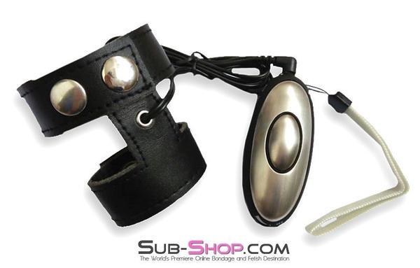 6907M      Electro-Stimulation Cock Cage with Power Base Unit - MEGA Deal Black Friday Blowout   , Sub-Shop.com Bondage and Fetish Superstore