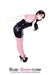 6937M-SIS      Feminized Sissy Tight White Lacing Armbinder with Locking Straps Sissy   , Sub-Shop.com Bondage and Fetish Superstore
