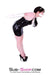 6937M-SIS      Feminized Sissy Tight White Lacing Armbinder with Locking Straps Sissy   , Sub-Shop.com Bondage and Fetish Superstore