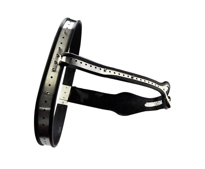 6942AR      Owned and Chastised Steel Locking Female Full Chastity Belt Chastity   , Sub-Shop.com Bondage and Fetish Superstore