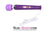 6958R      Purple Magic Massager Two Speed Wand Vibrator Massager   , Sub-Shop.com Bondage and Fetish Superstore