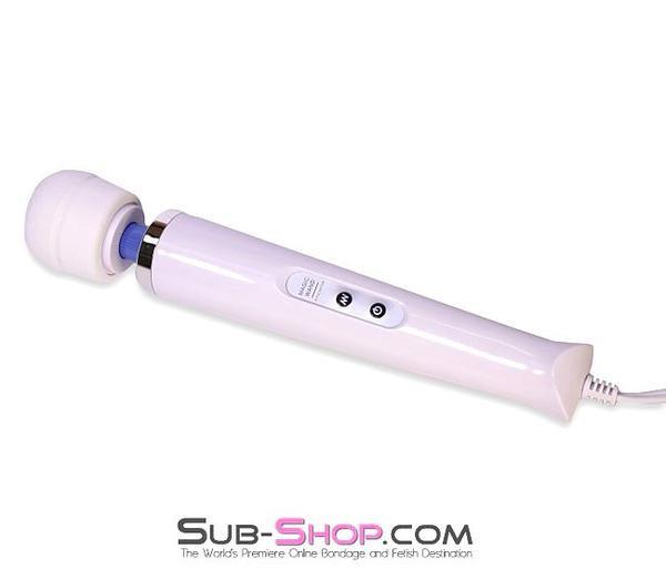6959R      10 Speed Magic Wand Massager, White - MEGA Deal Black Friday Blowout   , Sub-Shop.com Bondage and Fetish Superstore