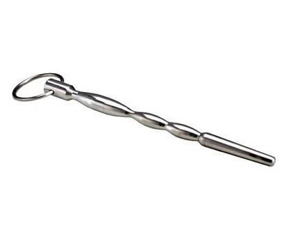 6963AR      Flared Long Stainless Steel Penis Plug Medical Play   , Sub-Shop.com Bondage and Fetish Superstore