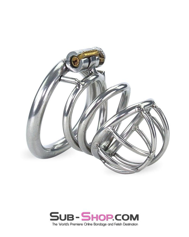 6982RS      The Observatory High Security Tumbler Style Locking Steel Male Chastity Device Chastity   , Sub-Shop.com Bondage and Fetish Superstore
