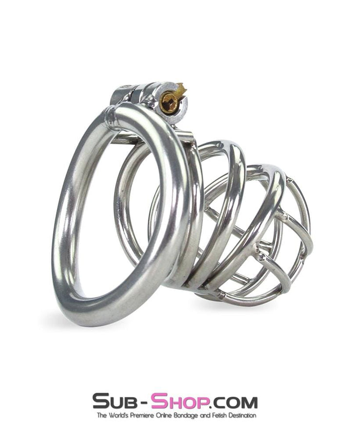 6982RS      The Observatory High Security Tumbler Style Locking Steel Male Chastity Device Chastity   , Sub-Shop.com Bondage and Fetish Superstore