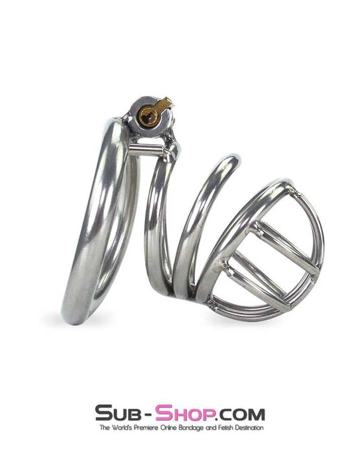 6982RS      The Observatory High Security Tumbler Style Locking Steel Male Chastity Device Chastity   , Sub-Shop.com Bondage and Fetish Superstore