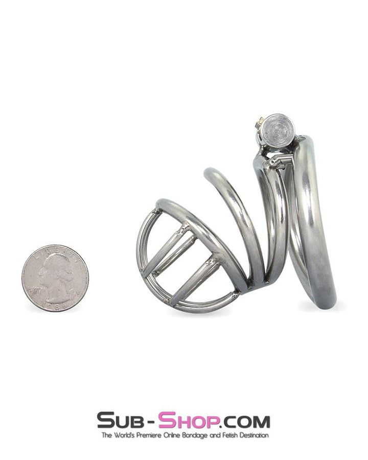 6982RS      The Observatory High Security Tumbler Style Locking Steel Male Chastity Device Chastity   , Sub-Shop.com Bondage and Fetish Superstore