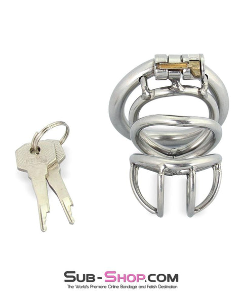 6982RS      The Observatory High Security Tumbler Style Locking Steel Male Chastity Device Chastity   , Sub-Shop.com Bondage and Fetish Superstore