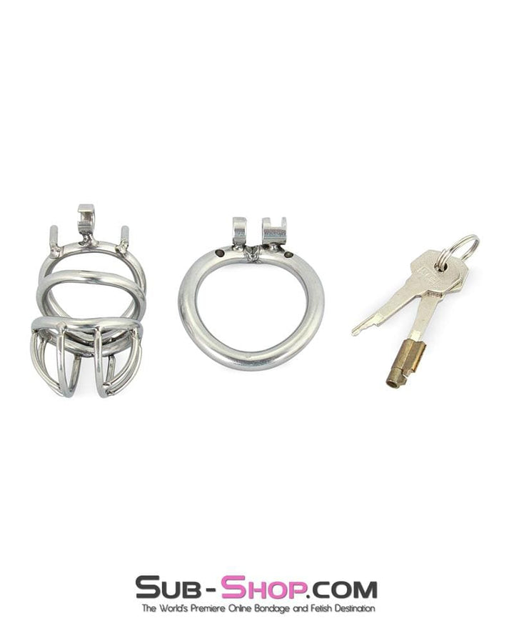 6982RS      The Observatory High Security Tumbler Style Locking Steel Male Chastity Device Chastity   , Sub-Shop.com Bondage and Fetish Superstore