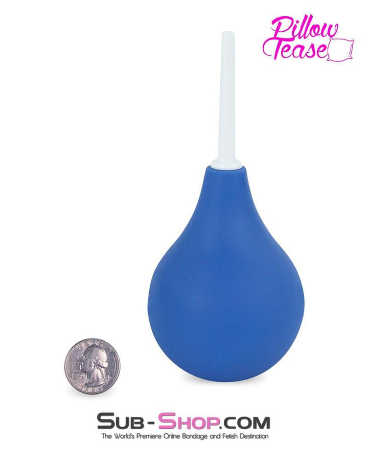 6991MQ      Personal Cleansing Blue Bulb Enema Anal Trainer enema   , Sub-Shop.com Bondage and Fetish Superstore