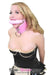 8976DL-SIS      Pink Sissy Pet Posture Collar with Leash Set Sissy   , Sub-Shop.com Bondage and Fetish Superstore