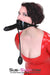 7012D      Give and Take Inflatable Latex Penis Gag with External Dildo Gags   , Sub-Shop.com Bondage and Fetish Superstore