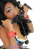 7012D      Give and Take Inflatable Latex Penis Gag with External Dildo Gags   , Sub-Shop.com Bondage and Fetish Superstore