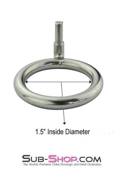 7022AR Replacement Round Style Chastity Cock Ring, 1.5" - LAST CHANCE - Final Closeout! MEGA Deal , Sub-Shop.com Bondage and Fetish Superstore