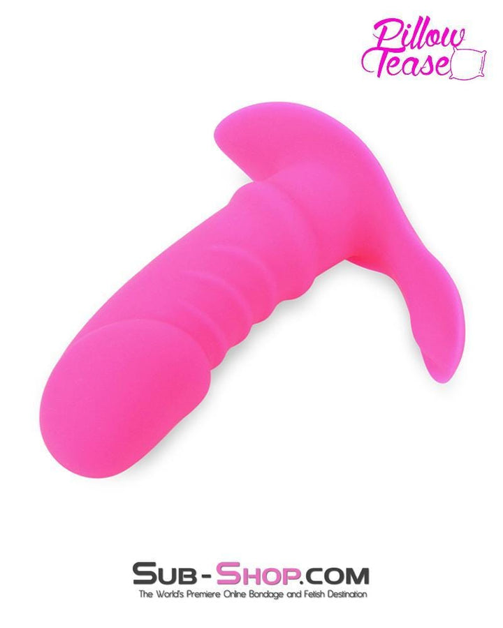 7030E-SIS      Remote Control Rechargeable Silicone Sissy Pink P-Spot Penis Plug Sissy   , Sub-Shop.com Bondage and Fetish Superstore