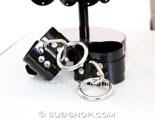 0703A      Something Shiny Wrist Cuffs Wrist and Ankle Bondage   , Sub-Shop.com Bondage and Fetish Superstore
