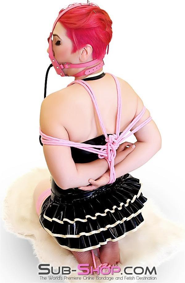 7043RC-SIS      Puur-fectly Sissy Pink Soft Cotton Braided Bondage Rope, 32 Ft. Sissy   , Sub-Shop.com Bondage and Fetish Superstore