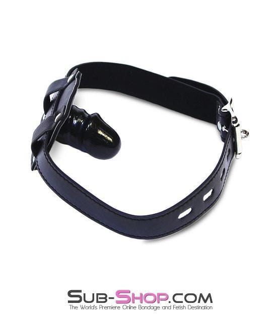 7048RC      Locking Rubber Penis Gag Gags   , Sub-Shop.com Bondage and Fetish Superstore