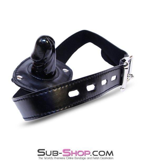 7048RC      Locking Rubber Penis Gag Gags   , Sub-Shop.com Bondage and Fetish Superstore